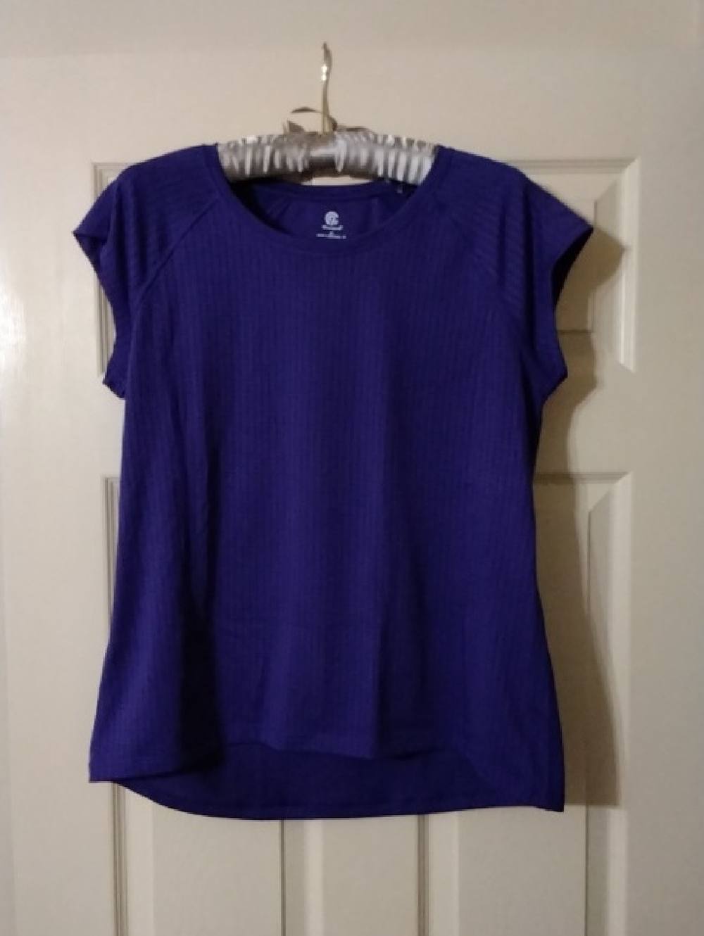 Champion Workout Tee in Deep Purple